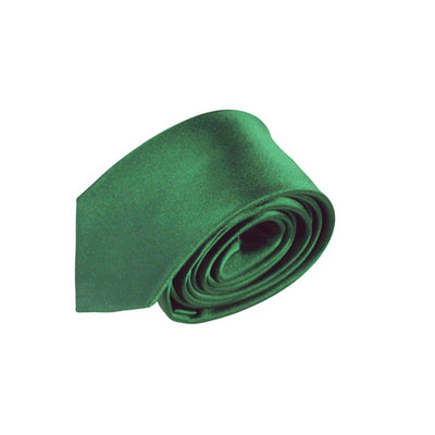 Bottle Green Skinny Tie