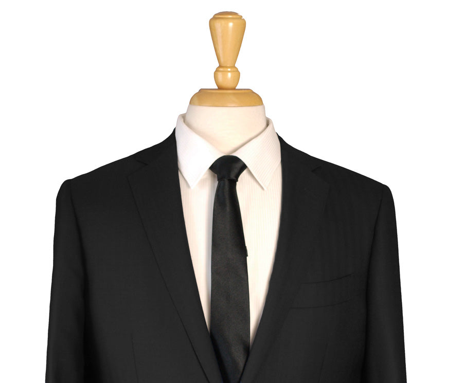 Skinny Black Tie