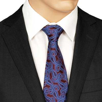 Purple Paisley Tie