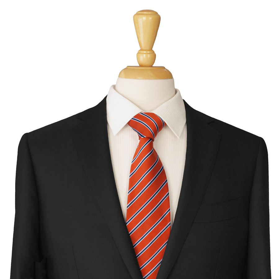 Orange Silk Neckties